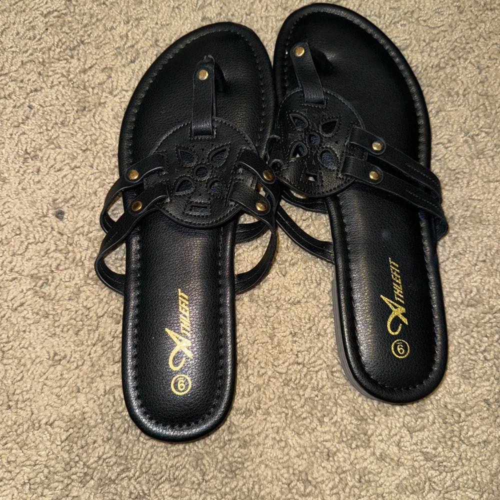 lightly worn sandals